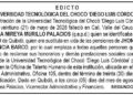 Edicto 2 UTCH Chocó