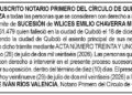 Edicto Quibdó Chocó