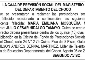 Edicto Chocó