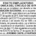 Edicto Chocó