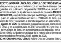 Edicto Tado Chocó