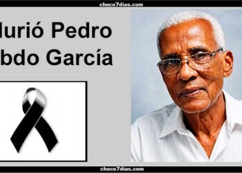 Chocó: muerió Pedro Abdo García