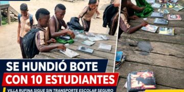 Chocó: Se hundió bote con diez estudiantes de Villa Rufina, Riosucio