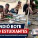 Chocó: Se hundió bote con diez estudiantes de Villa Rufina, Riosucio