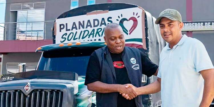 Planadas (Tolima) envía 18 toneladas de ayuda humanitaria a Istmina y Sipí (Chocó) tras el terremoto