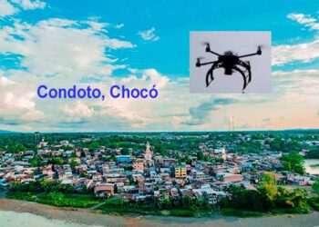 Ataque con drones y tres granadas contra la estación de Policía de Condoto deja herido a un intendente