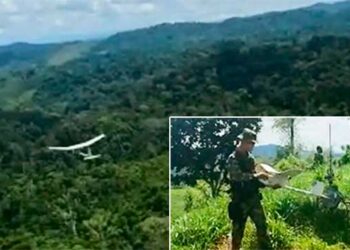 Con drones, Ejército localizó laboratorio de coca en Unguía, Chocó