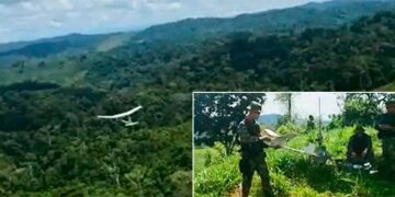 Con drones, Ejército localizó laboratorio de coca en Unguía, Chocó