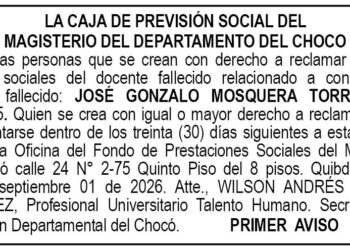 Edicto Chocó