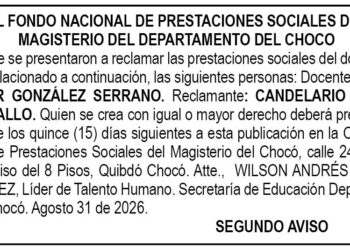 Edicto Chocó