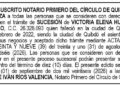 Edicto notaría Quibdó Chocó
