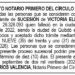 Edicto notaría Quibdó Chocó
