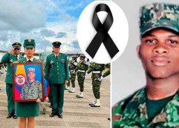 Llegó al Chocó el cuerpo del soldado asesinado en el Meta