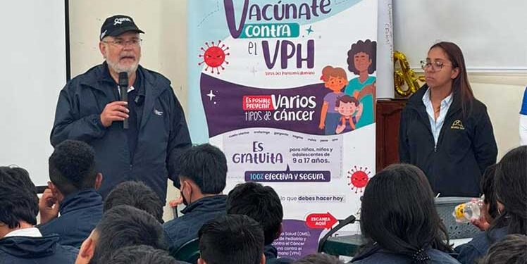 Jornada de vacunación contra el Virus del Papiloma Humano en Nuquí, Chocó