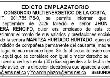 Edicto 2 Dispac Chocó