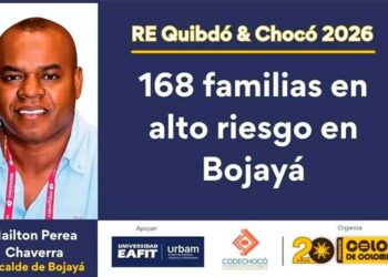 “Es urgente reubicar corregimiento de Pogue”: alcalde de Bojayá, Chocó