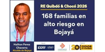 “Es urgente reubicar corregimiento de Pogue”: alcalde de Bojayá, Chocó