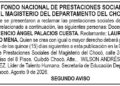 Edicto Chocó