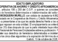 Edicto Chocó