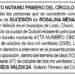 Edicto notaría Quibdó Lloró Chocó