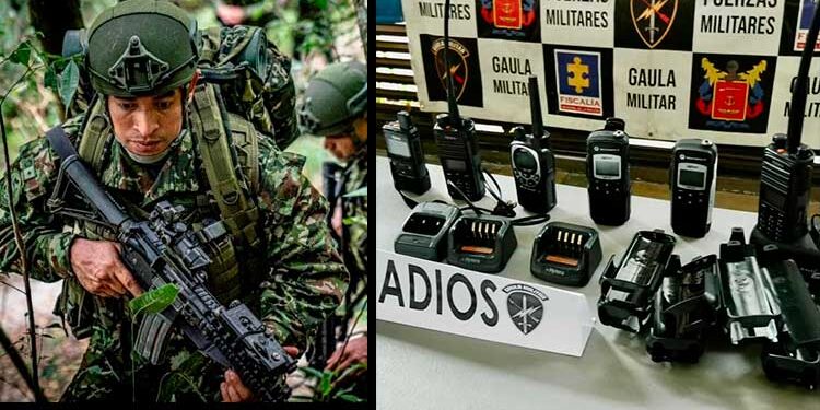 En Chocó fue destruida una central ilegal de comunicaciones del Clan del Golfo