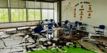 Chocó: En El Dos, Unión Panamericana, sigue, esperando la reconstrucción del colegio tras el terremoto