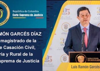 El abogado chocoano Luis Ramón Garcés Díaz fue elegido magistrado de la Corte Suprema de Justicia