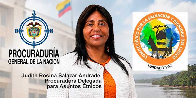 Procuraduría exige al gobierno nacional cronograma y responsables para cumplir los acuerdos del paro cívico del Chocó