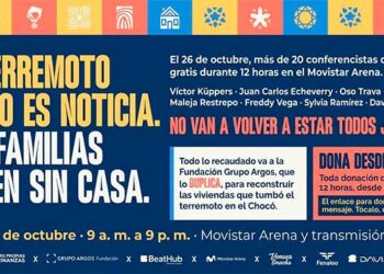 Solidaridad por el Chocó: más de 20 conferencistas se unen para reconstruir viviendas tras el terremoto