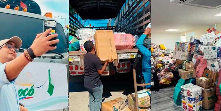 La Guajira envía ayuda humanitaria a damnificados por el sismo en el Chocó