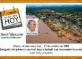 Chocó, un día como hoy... 27 de octubre de 1966 Delegado del gobierno nacional llegó a Quibdó tras devastador incendio